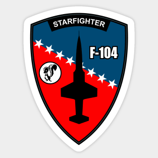 F-104 Starfighter Sticker